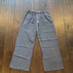 Brandy Melville Blue Wide Leg Pants